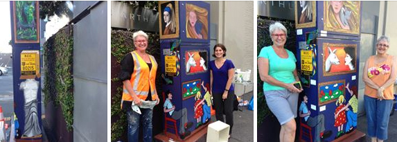 Artwork on Traffic Signal Box